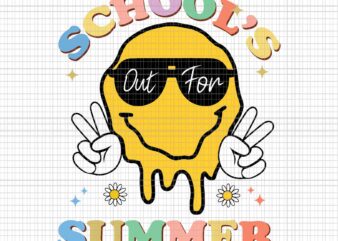 Last Day Of School Schools Out For Summer Teacher Svg, School Out For Summer Svg, Last Day Of School Svg, School Svg