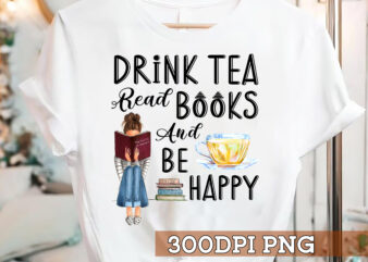 Book Lover PNG File For Shirt t shirt template