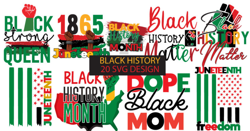 Black History Month T-Shirt Design Mega Bundle,20 Juneteenth SVG Design, Black History T-Shirt Design ,Black History Bundle ,#Juneteenth T-Shirt Design Bundle,Black History SVG Mega Bundle, Juneteenth T-Shirt Design, Juneteenth SVG