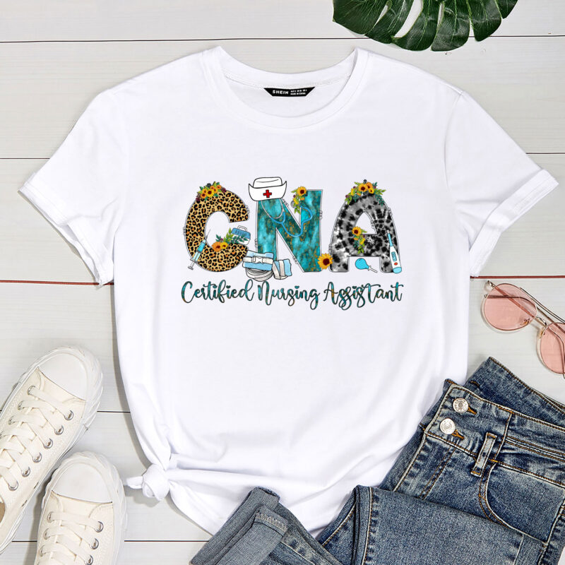 CNA Certified Nursing Assistant Tee Nursing Gift PC