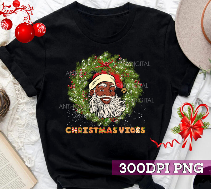 Christmas Vibes shirt, Santa Claus Gift, Santa Christmas, Funny Christmas, Chrisrtmas Gift TC