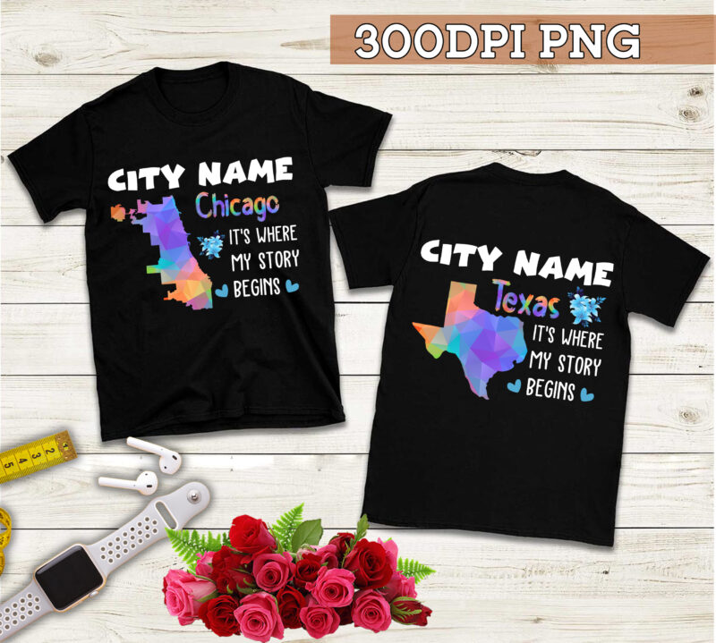 City In USA Custom PNG CC