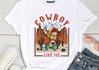 Cowboy Like Me Frog T-Shirt PC