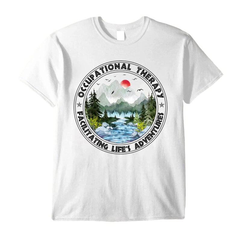 Facilitating Life_s Adventures OT Occupational Therapist T-Shirt PC