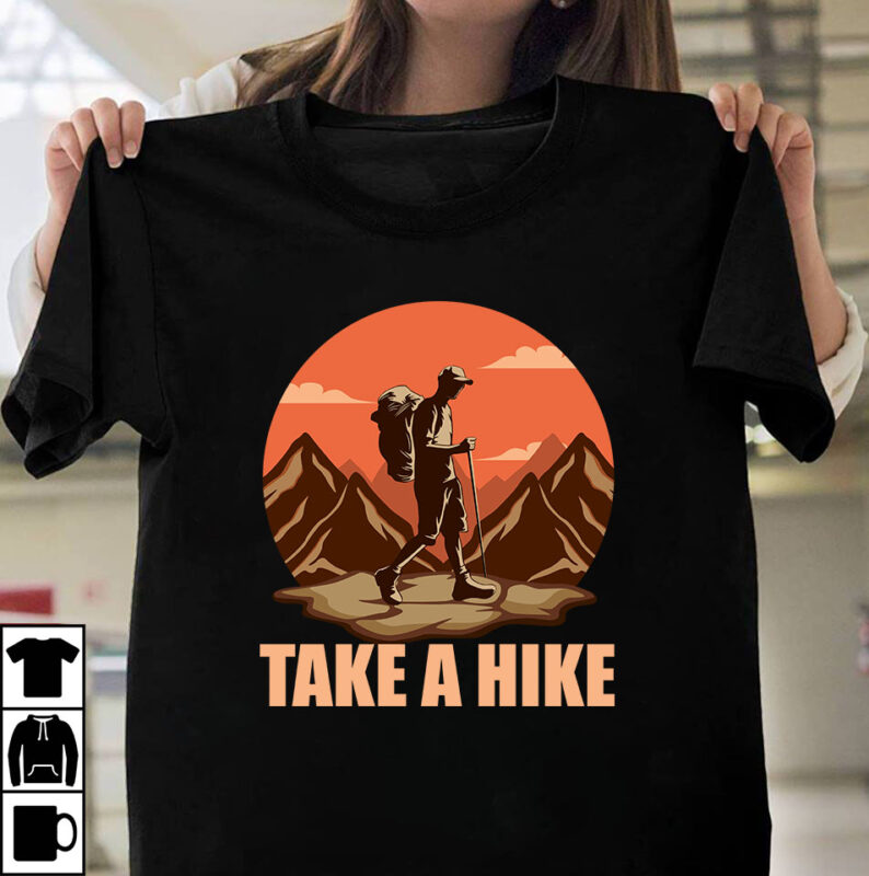 Take a Hike Shirt, Hiking Tshirt, Hiking Shirt for Women, Hiking Lover  Gift, Hiking Graphic Gift, Adventure, Nature, Mountain Shirt
