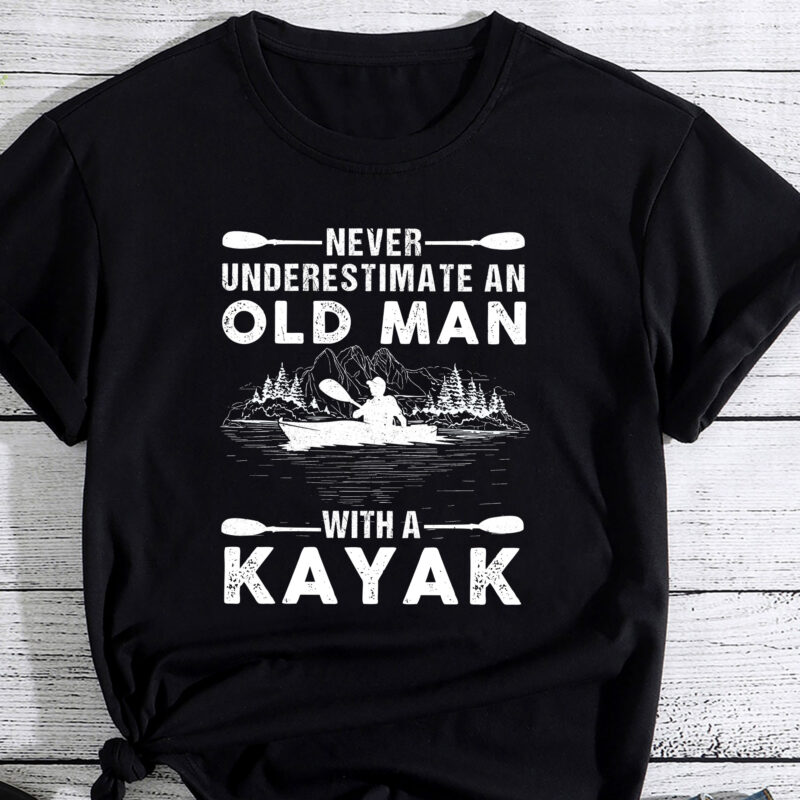 Funny Kayaking Design For Men Grandpa Kayaker Kayak Lovers PC