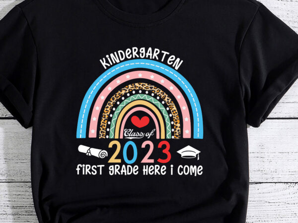 Funny kindergarten class of 2023 first grade here i come t-shirt pc