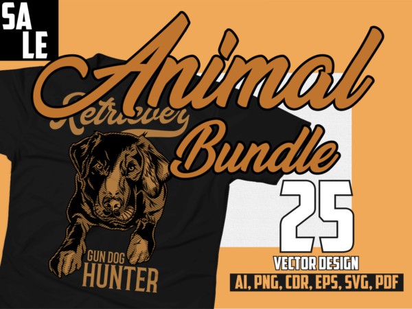 Animal bundle 2 t shirt vector