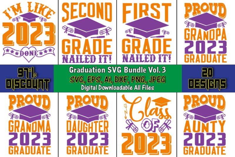 Graduation SVG Bundle Vol. 3, Graduation,Graduation svg,Graduation t-shirt,Graduation design,Graduation svg design,Graduation t-shirt design,Graduation bundle, Graduation svg Bundle, Graduation svg, Graduation svg vector, Graduation vector, Graduation t-shirt, Graduation t-shirt design,Senior 2023