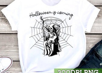 Halloween is Coming Skeleton T-Shirt, Skeleton Halloween, Halloween Gift, Holiday Gift TC