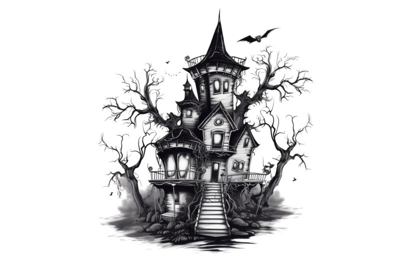 art, castl, cartoon, castle, clipart, creepy, design, drawing, ghost, gothic, graphic, gost, graveyard, halloween haunted house, hallowen, halloween house, haloween, haunt, haunted house, helloween, horror, illustration, house, invitation, isolated, outline,