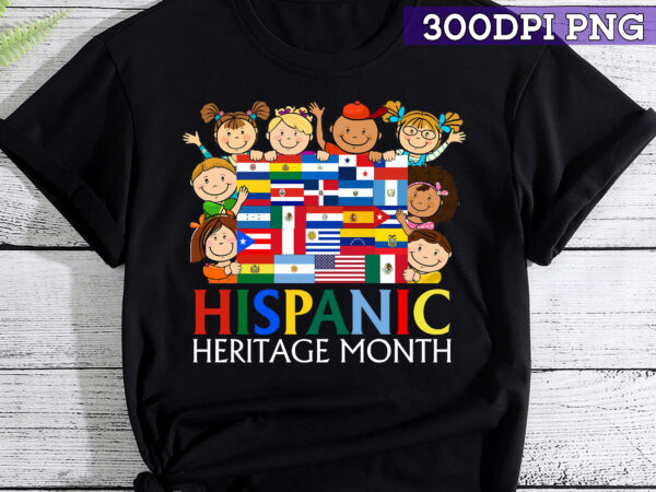 Hispanic heritage month shirt kids boy girl toddler latino t-shirt pc