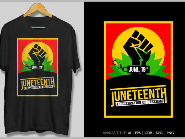 Juneteenth 13 vector clipart