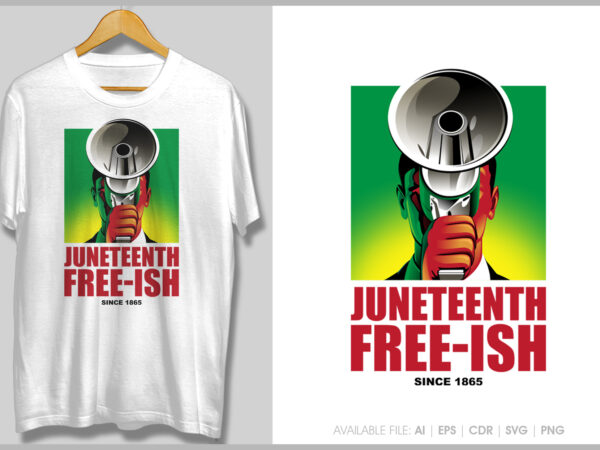 Juneteenth 22 vector clipart