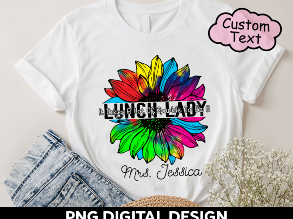 Lunch lady ch t shirt vector graphic