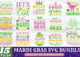 Mardi Gras Svg Bundle