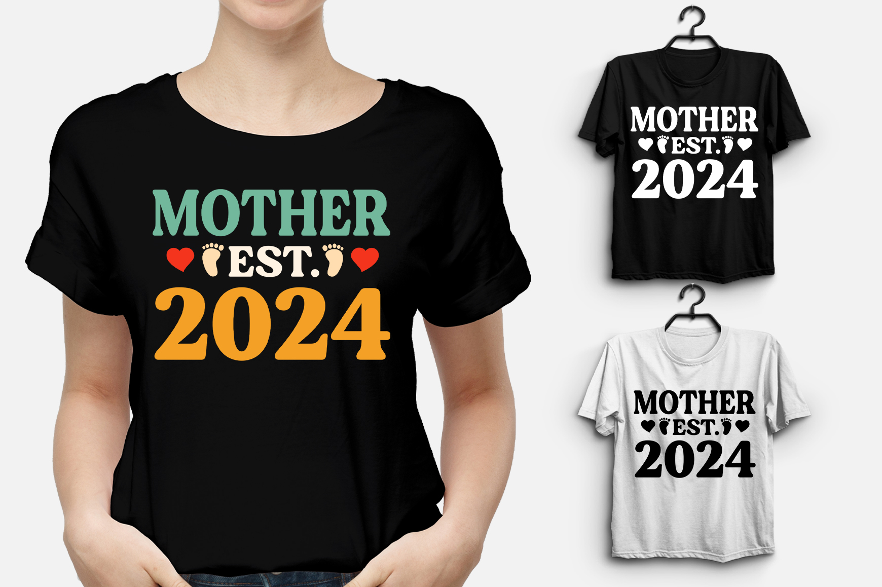 Mother Est 2024 T Shirt Design Buy T Shirt Designs   Mother Est 2024 T Shirt Design 1 