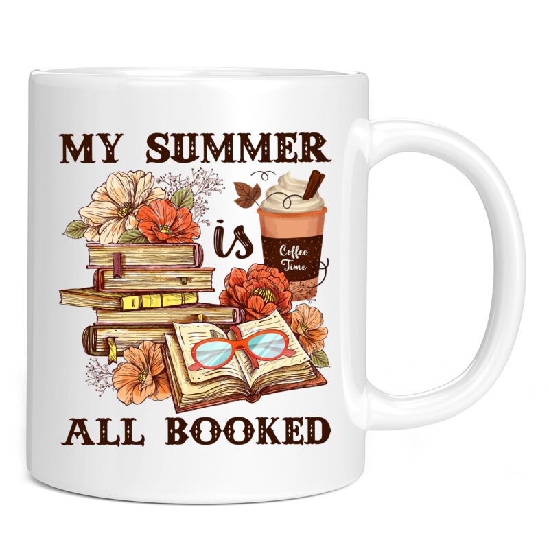 My Summer Is All Booked Summer Reading 2023 Funny Book Lover T-Shirt PC