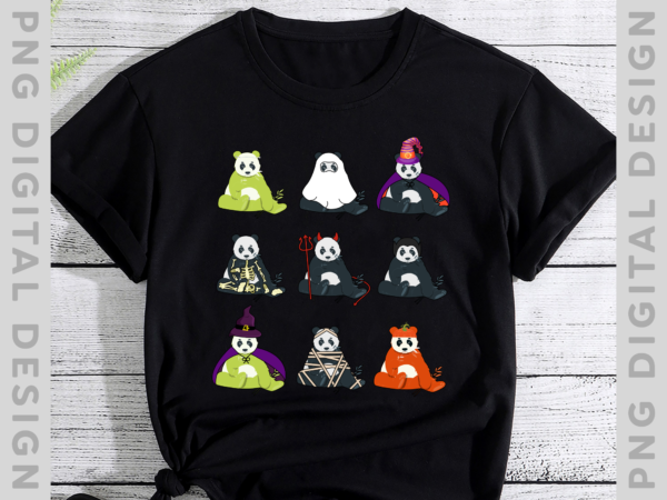 Panda horror halloween shirt, panda horror shirt, panda halloween shirt, halloween gift th t shirt illustration