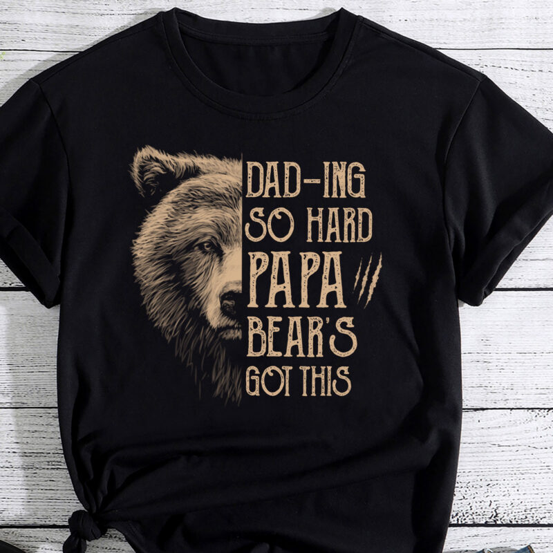 Papa Bear Funny Fathers Day Gift PC