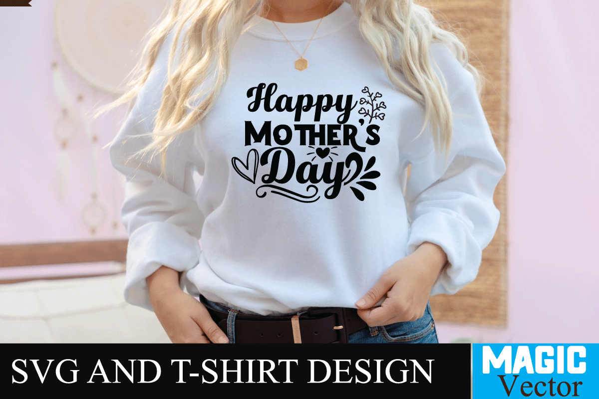 Happy Mother's Day 3 SVG T-shirt Design,SVG Cut File,mom svg, baseball ...