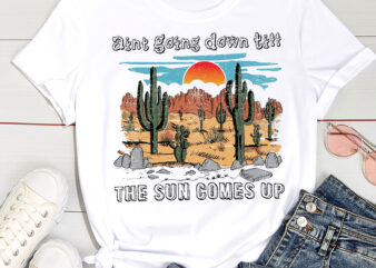 RD Aint Going Down Till The Sun Comes Up, Gath Brooks Concert, Retro Shirts, Western Sublimation, Western Shirts, Retro Shirts, Gifts For Women