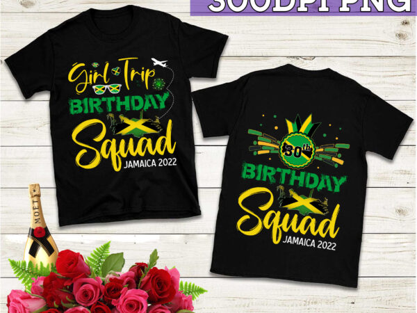 Rd birthday squad jamaica vacation unisex t shirt, jamaica shirt, jamaica vacation, family matching shirt, group , jamaica travel