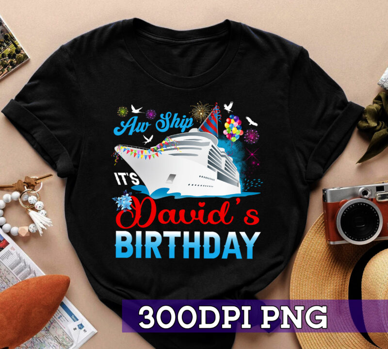 RD It_s A Birthday Trip Personalized Birthday Shirt, Custom Name, Birthday Squad, Birthday Cruise, Cruise Trip, Birthday Gift For Men Women