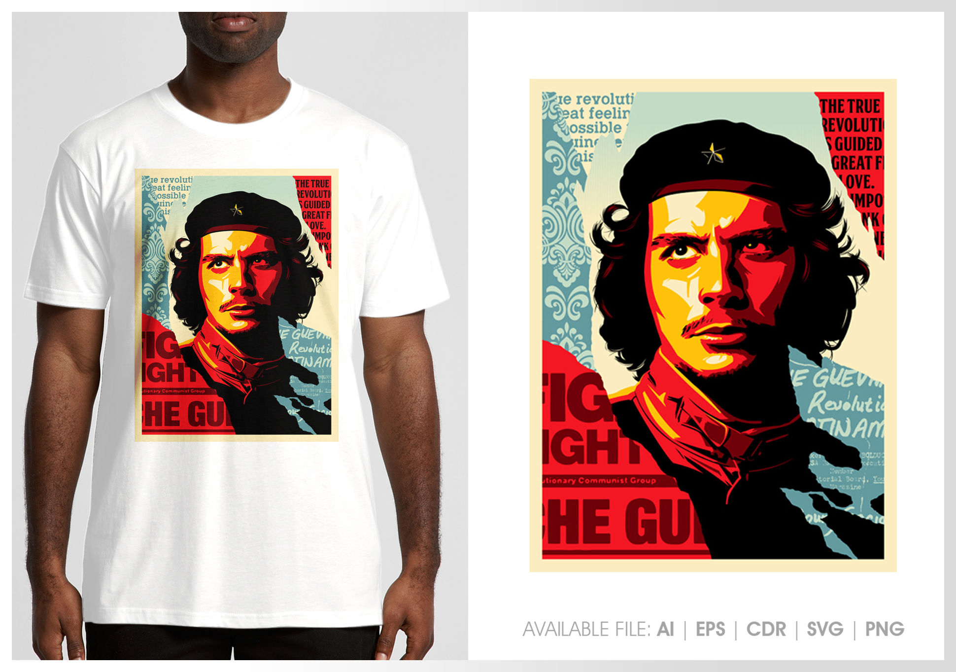 Che Guevara Retro Propaganda T-Shirt