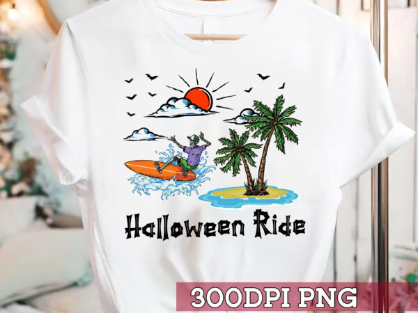 Skeleton surfing halloween gifts hawaii hawaiian men surfer t-shirt, halloween gift tc 2