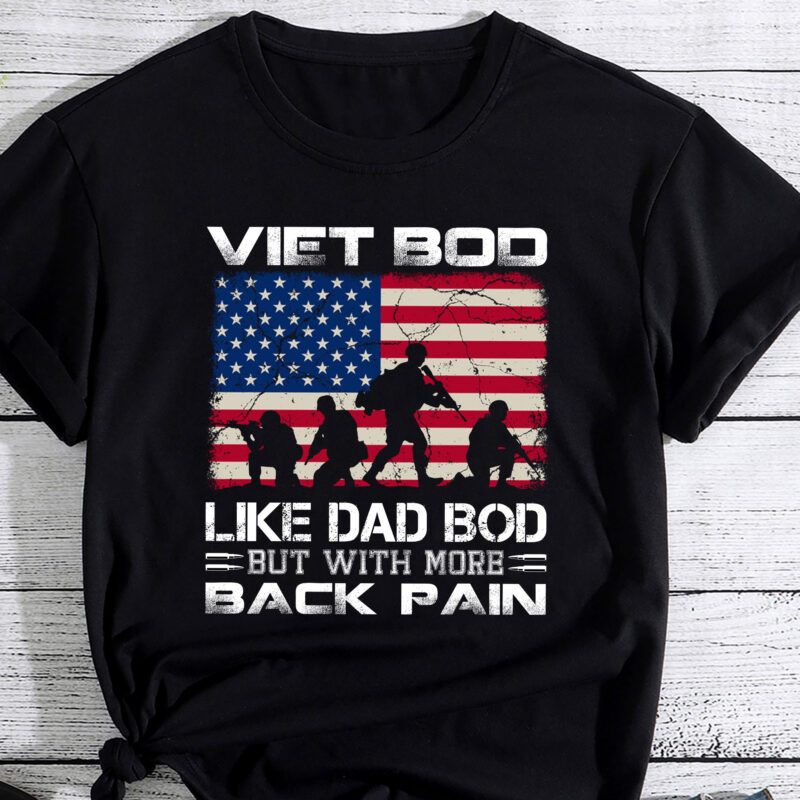 Vet Bod Like Dad Bod But With More Back Pain Veterans Day PC