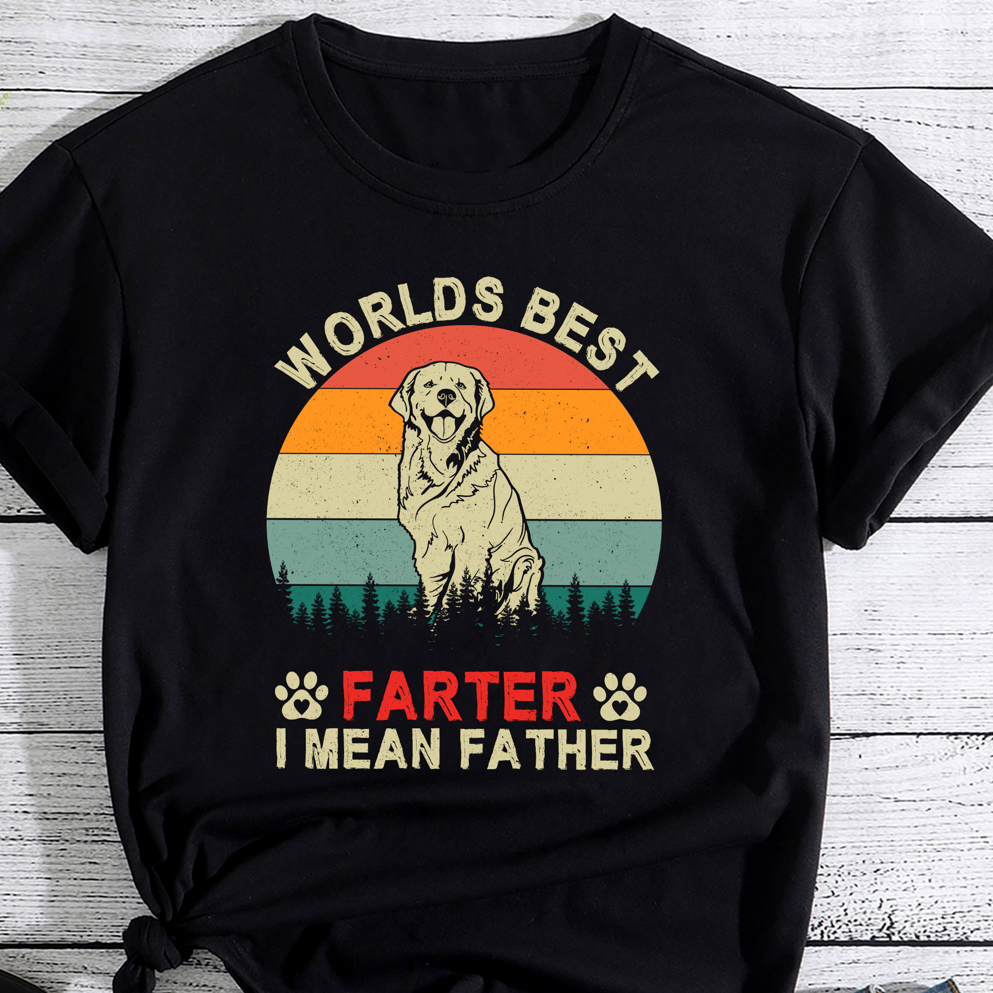 Worlds Best Farter I Mean Father t shirt Best Labrador Dad Ever PC ...