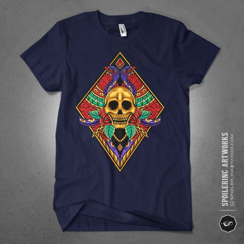 skull x bone tshirt design bundle