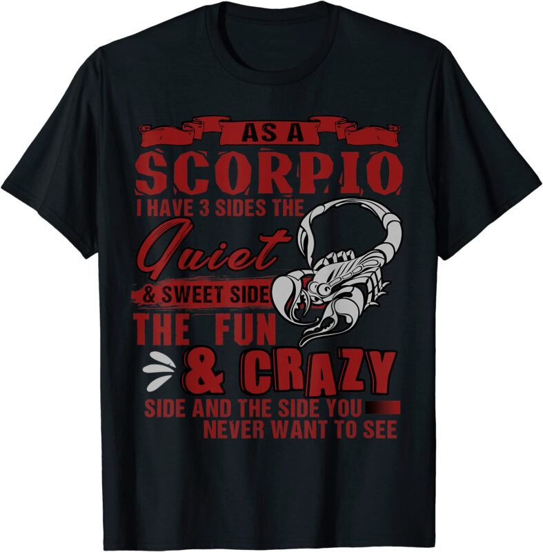 15 Scorpio Shirt Designs Bundle For Commercial Use, Scorpio T-shirt, Scorpio png file, Scorpio digital file, Scorpio gift, Scorpio download, Scorpio design