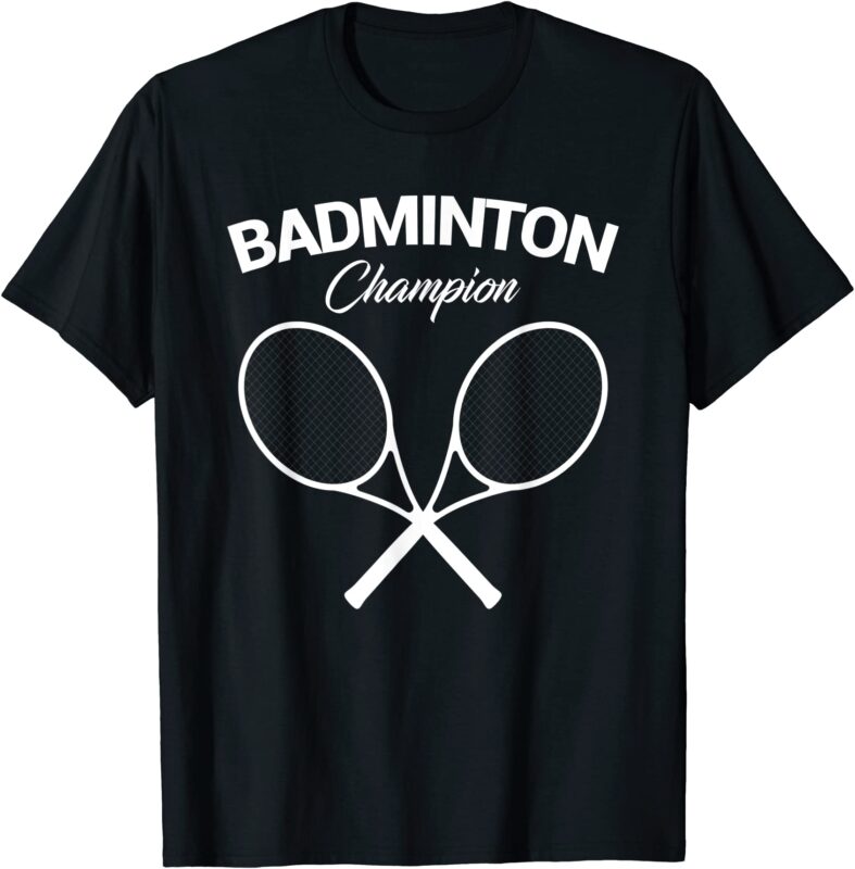 15 Badminton Shirt Designs Bundle For Commercial Use, Badminton T-shirt ...