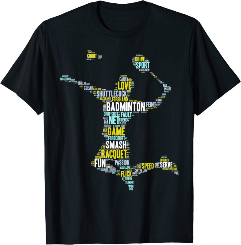 15 Badminton Shirt Designs Bundle For Commercial Use, Badminton T-shirt, Badminton png file, Badminton digital file, Badminton gift, Badminton download, Badminton design