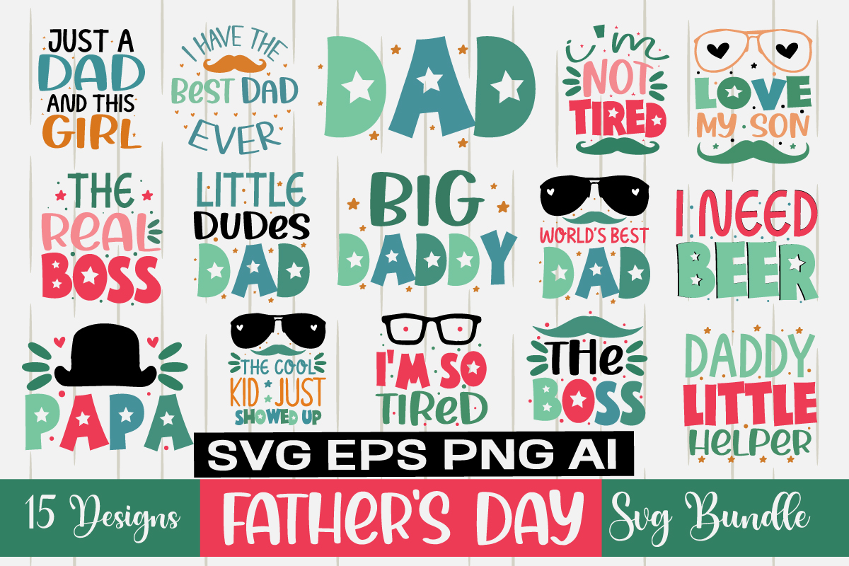 Father's Day Svg Bundle, Daddy and me svg bundle| Dad bundle,Father's ...