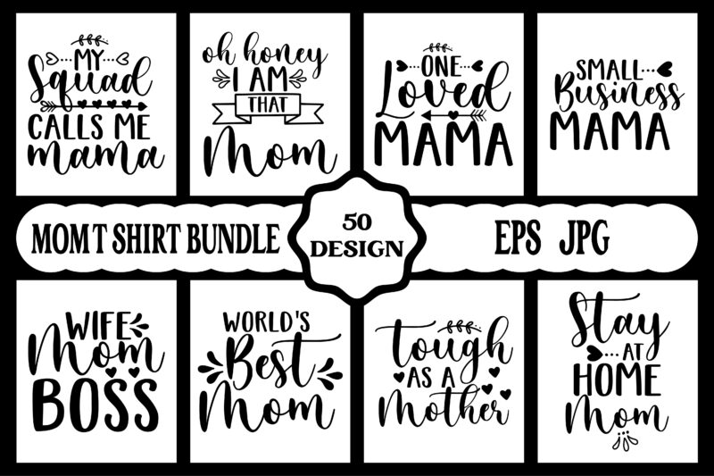 Mothers day t shirt bundle, mothers day t shirt vector set, Happy mothers day t-shirt set, Mother's day element vector, lettering mom t-shirt, Mommy t shirt, decorative mom tshirt, Mom