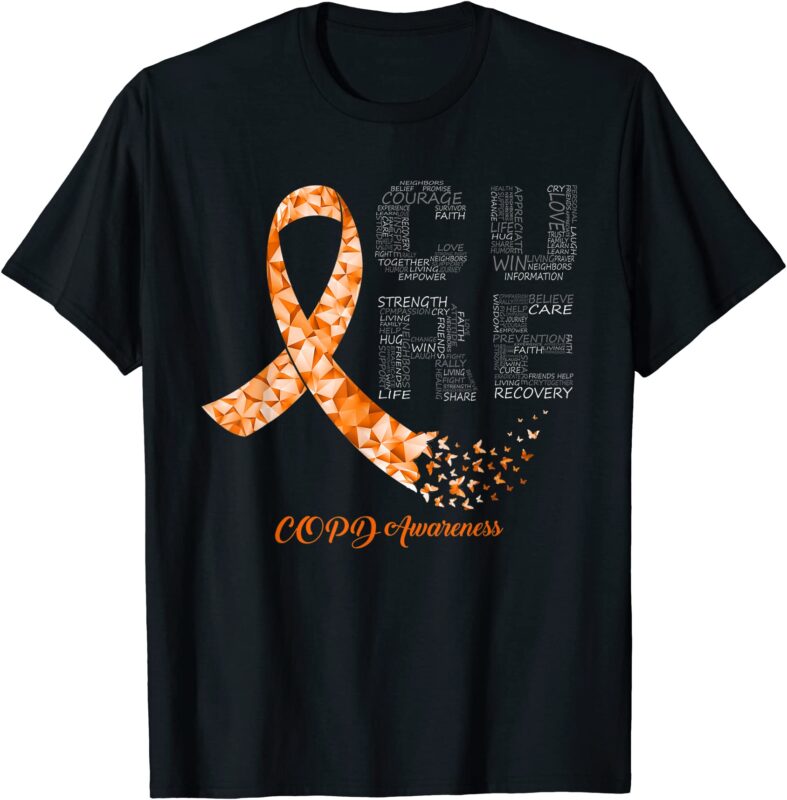 15 COPD Awareness Shirt Designs Bundle For Commercial Use, COPD Awareness T-shirt, COPD Awareness png file, COPD Awareness digital file, COPD Awareness gift, COPD Awareness download, COPD Awareness design