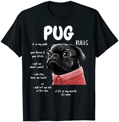 15 Pug Shirt Designs Bundle For Commercial Use, Pug T-shirt, Pug png file, Pug digital file, Pug gift, Pug download, Pug design