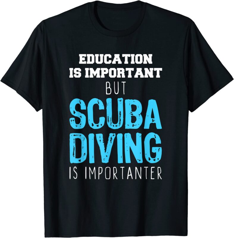 15 Scuba Diving Shirt Designs Bundle For Commercial Use, Scuba Diving T ...