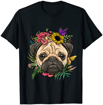 15 Pug Shirt Designs Bundle For Commercial Use, Pug T-shirt, Pug png file, Pug digital file, Pug gift, Pug download, Pug design