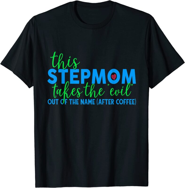 15 Step Mom Shirt Designs Bundle For Commercial Use, Step Mom T-shirt ...