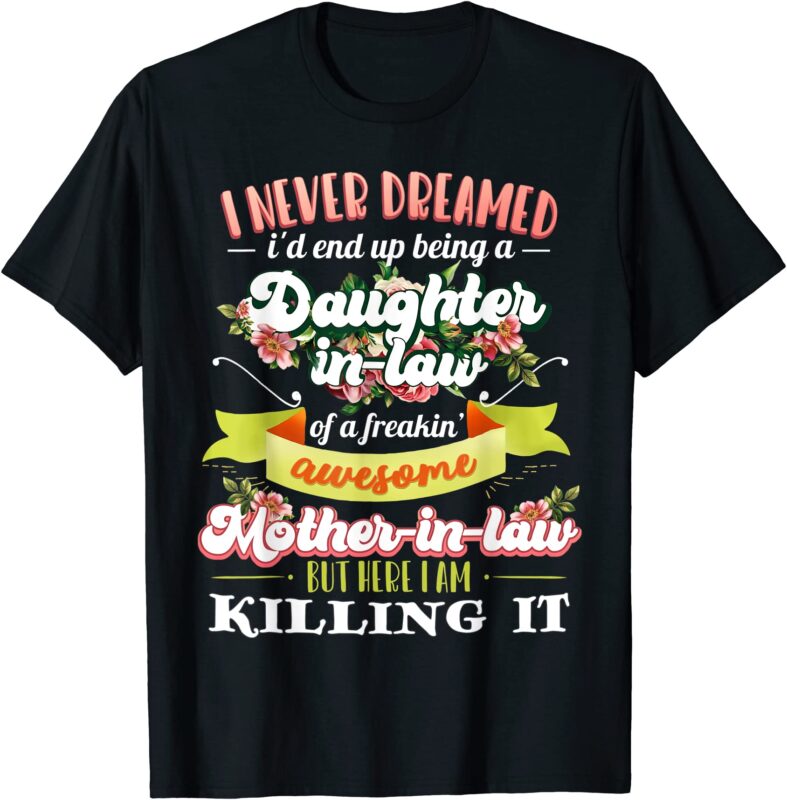 15 Daughter In Law Shirt Designs Bundle For Commercial Use, Daughter In Law T-shirt, Daughter In Law png file, Daughter In Law digital file, Daughter In Law gift, Daughter In