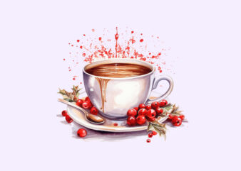 Christmas Coffee Sublimation