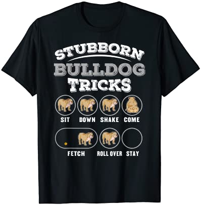 15 BullDog Shirt Designs Bundle For Commercial Use Part 2, BullDog T ...