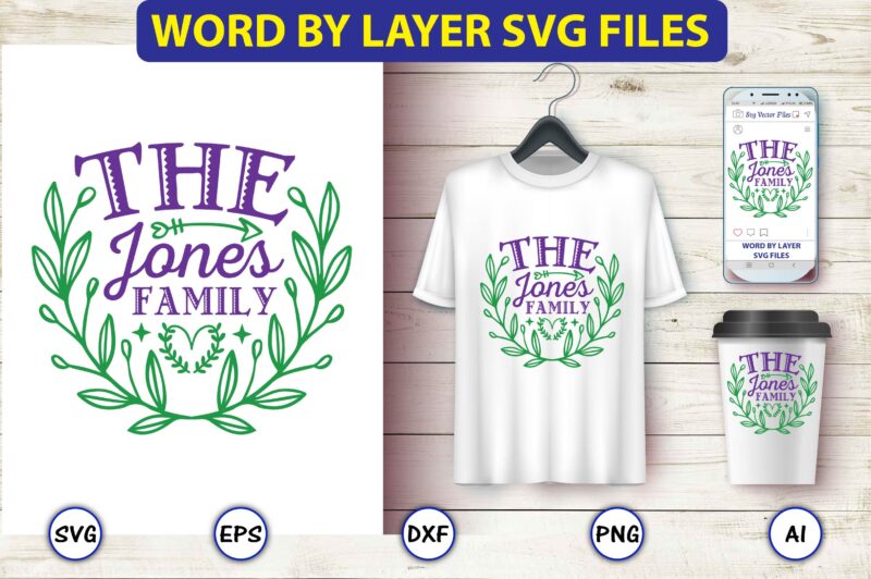 The Jones family,Monogram SVG Bundle, t-shirt,Monogram t-shirt ...