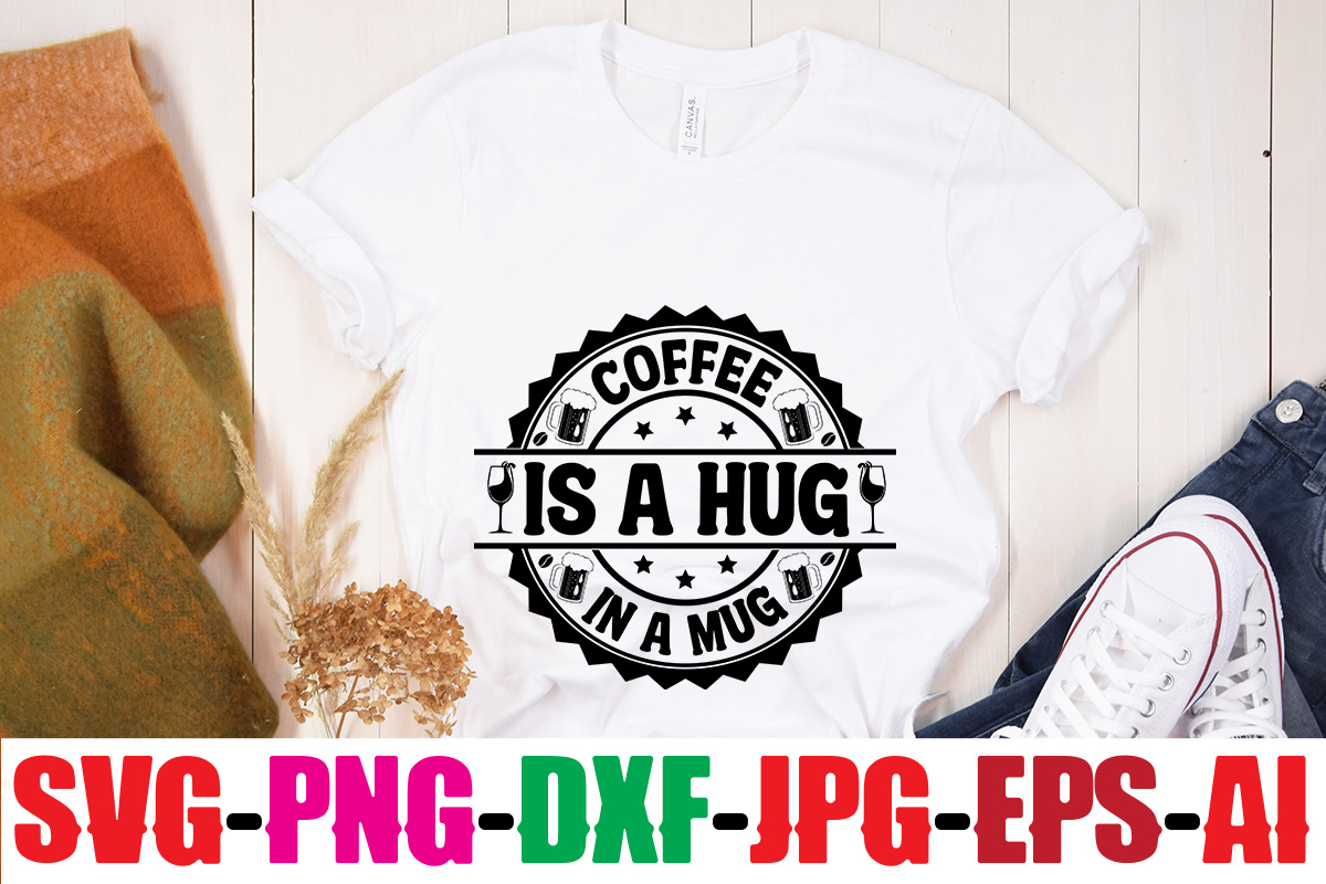 coffee-is-a-hug-in-a-mug-t-shirt-design-coffee-and-mascara-t-shirt