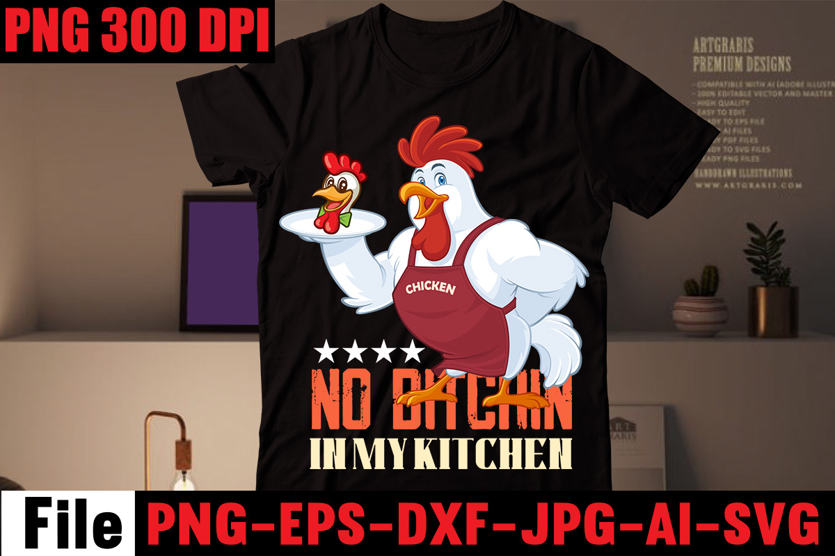 no-bitchin-in-my-kitchen-t-shirt-design-bakers-gonna-bake-t-shirt