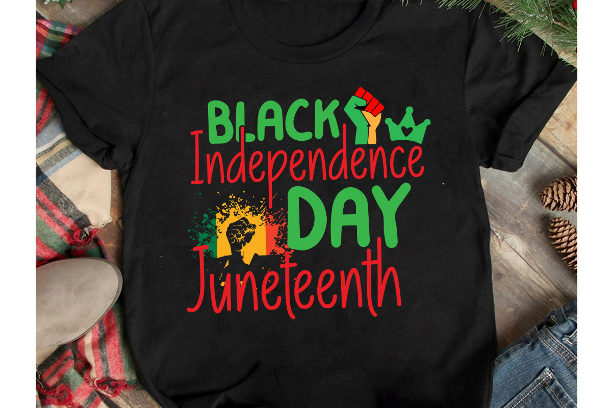 Black Independence Day Juneteenth T-Shirt Design, Black History Month T ...